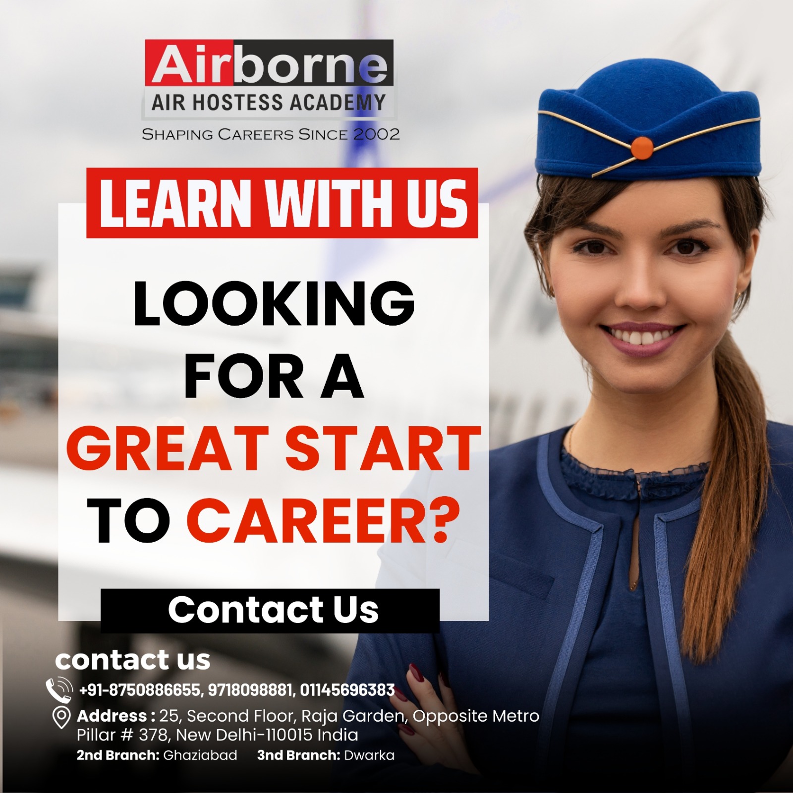 Cabin Crew training in Delhi