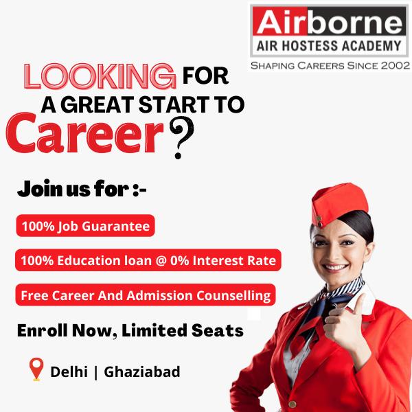 Air Hostess training institute in Ghaziabad